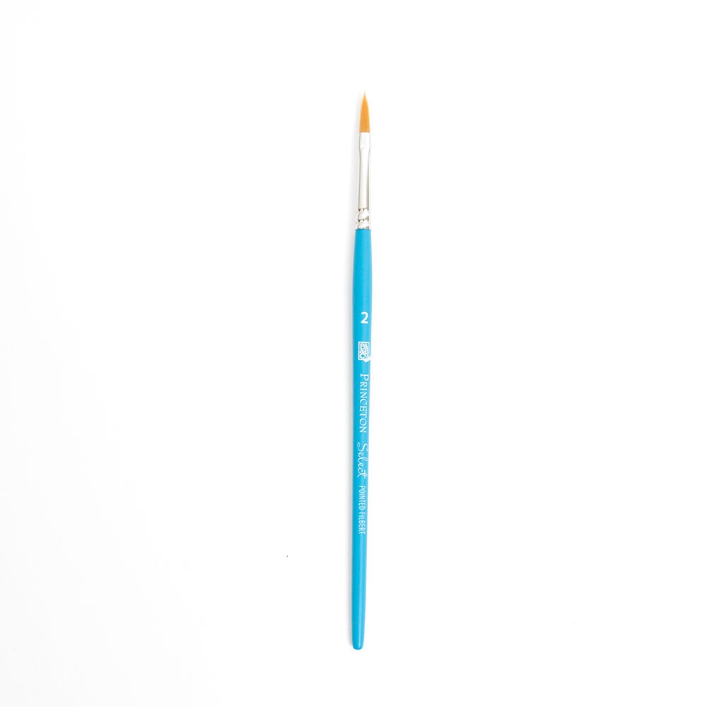 Princeton, Brush, Art & School, Select, Bristle, Pointed Filbert, 2, 146094